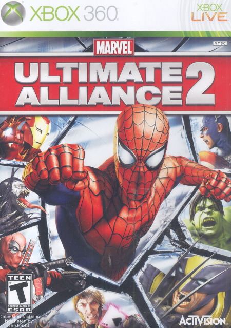 marvel ultimate alliance 2 xbox 360