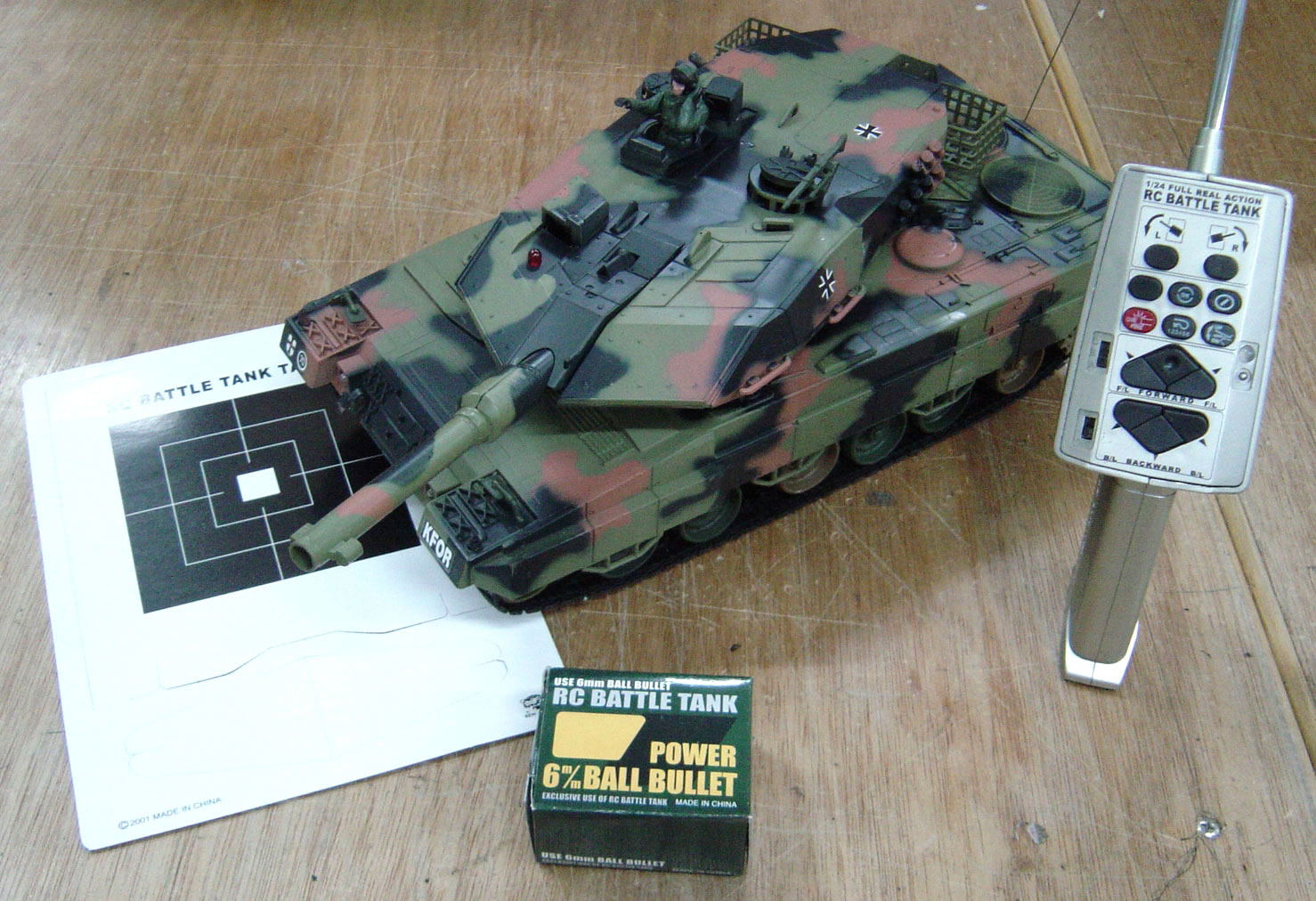 rc battle tank leopard ii a5