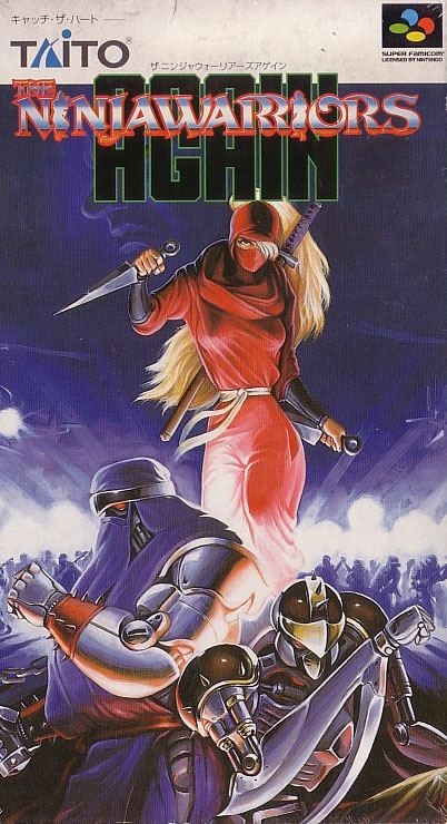 [Análise Retro Game] - The Ninja Warriors Again - Super Nintendo PA.33209.001