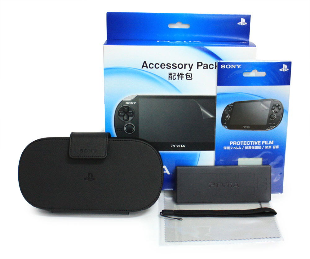 PS Vita PlayStation Vita Accessory Pack (Black)