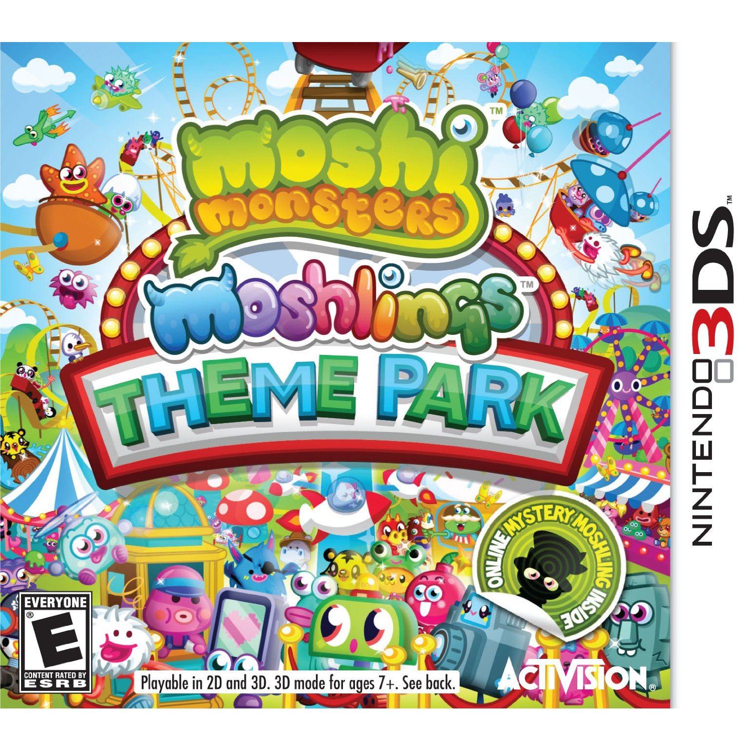Moshi monsters moshlings theme park 3ds download