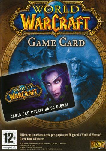 World of Warcraft 60 Day Pre-Paid Time Card