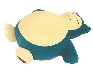 Pokemon Sleeping Friends Plush Doll Size M SNORLAX 35cm Stuffed Toy Japan