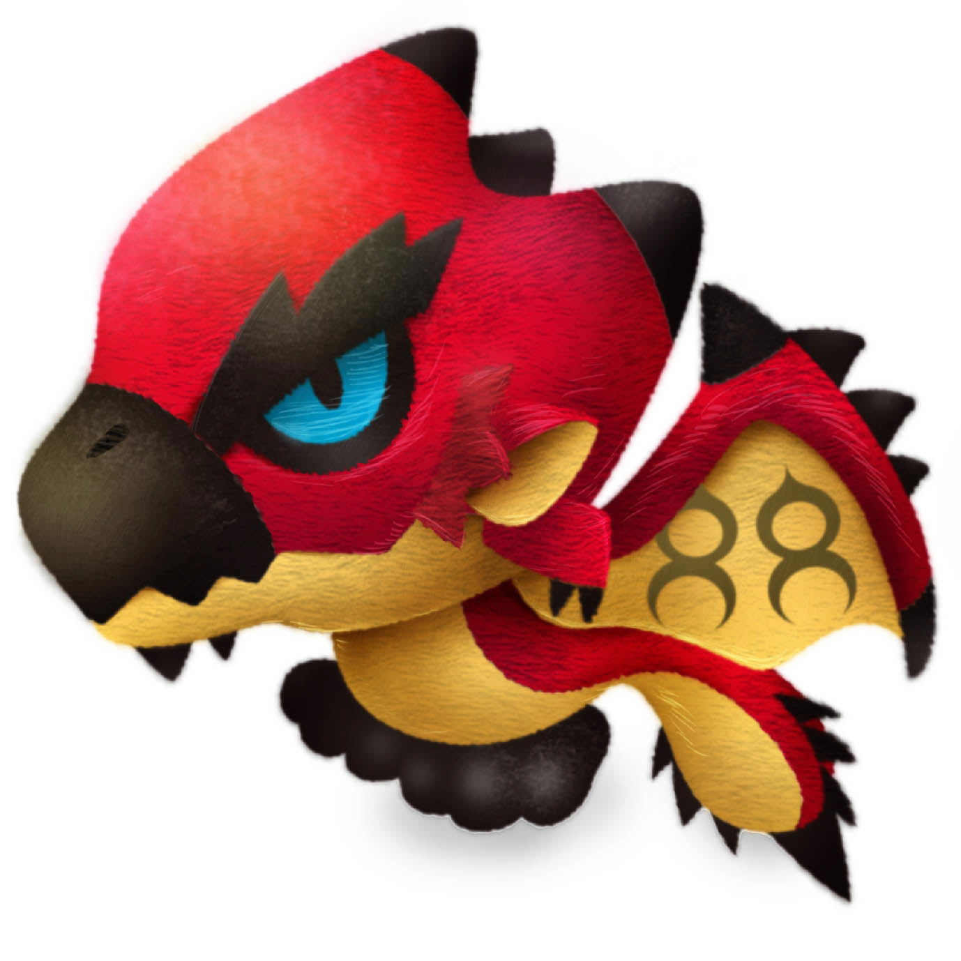 monster hunter glavenus plush