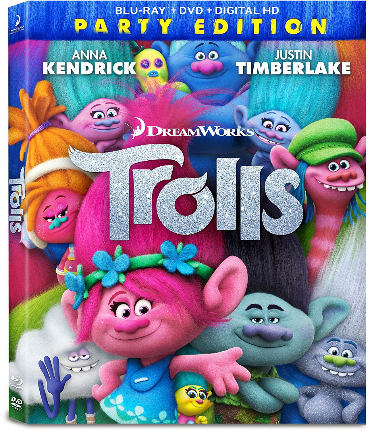 Trolls (Party Edition) [Blu-ray+DVD+Digital HD]