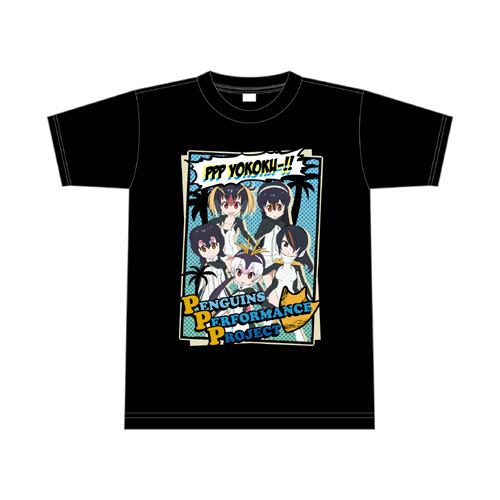 Kemono Friends Ppp Penguins Performance Project Word Design T Shirt M Size