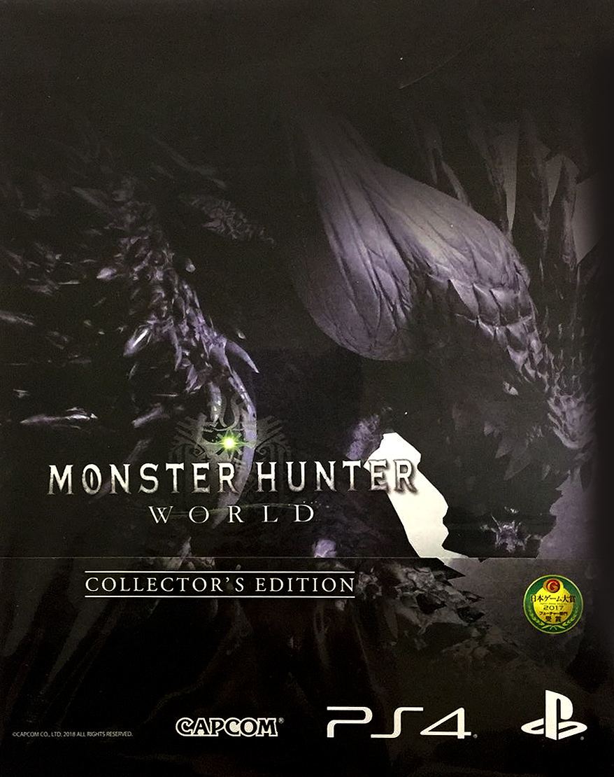 Monster Hunter World Collector S Edition Japanese English Subs
