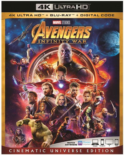 Avengers Infinity War 4k Ultra Hd Blu Ray