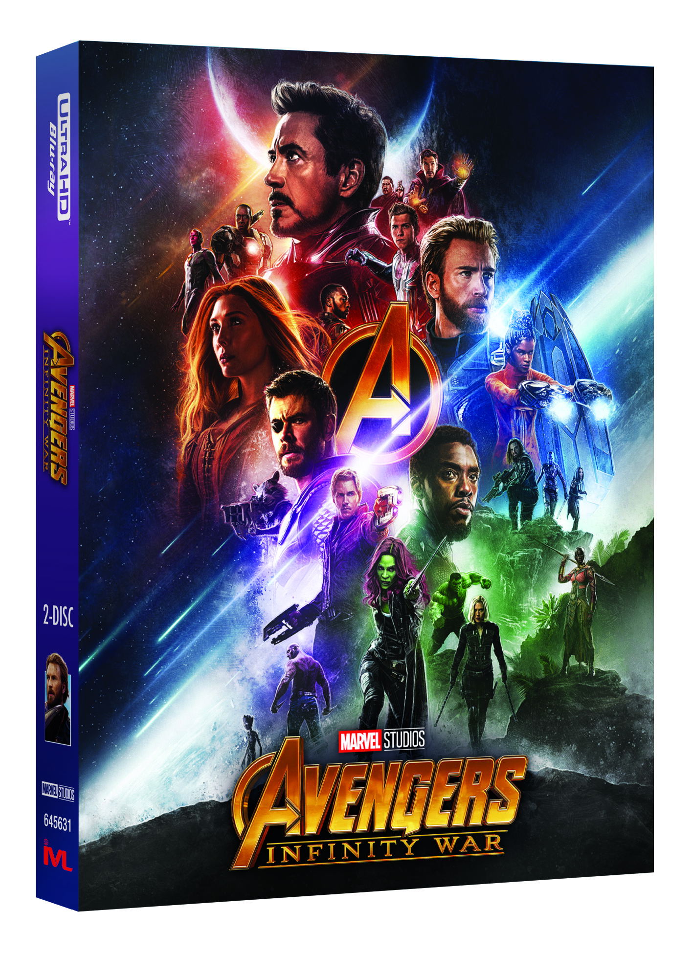 Avengers: Infinity War (4K UHD+Blu-ray 2D) (2-Disc) (Lenticular Slip ...