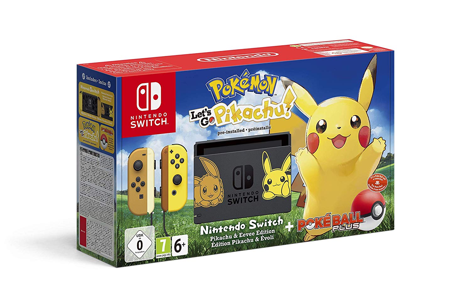 pokemon let's go pikachu plus pokeball plus nintendo switch