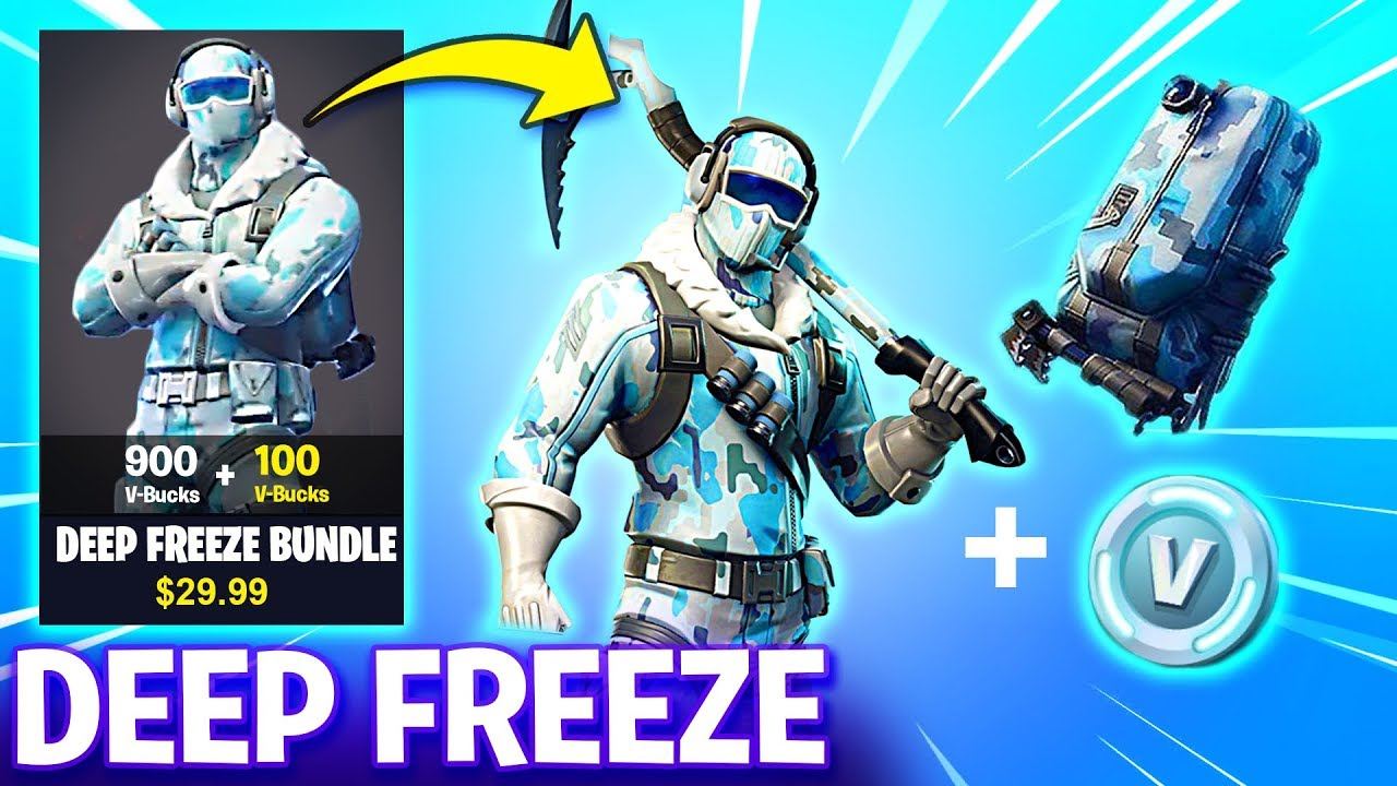  - fortnite deep freeze bundle playstation store