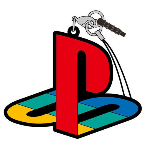 playstation rubber strap: first playstation family mark (re-run)