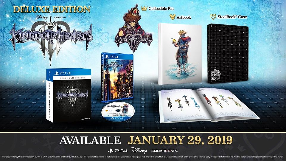 KINGDOM HEARTS III DELUXE EDITION sold out