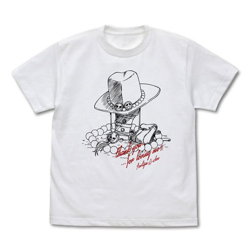 One Piece Ace Hat T Shirt White S Size