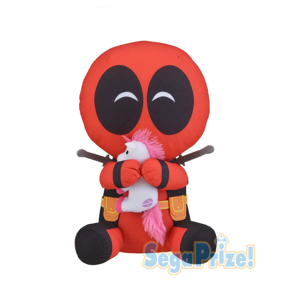 deadpool plush with unicorn