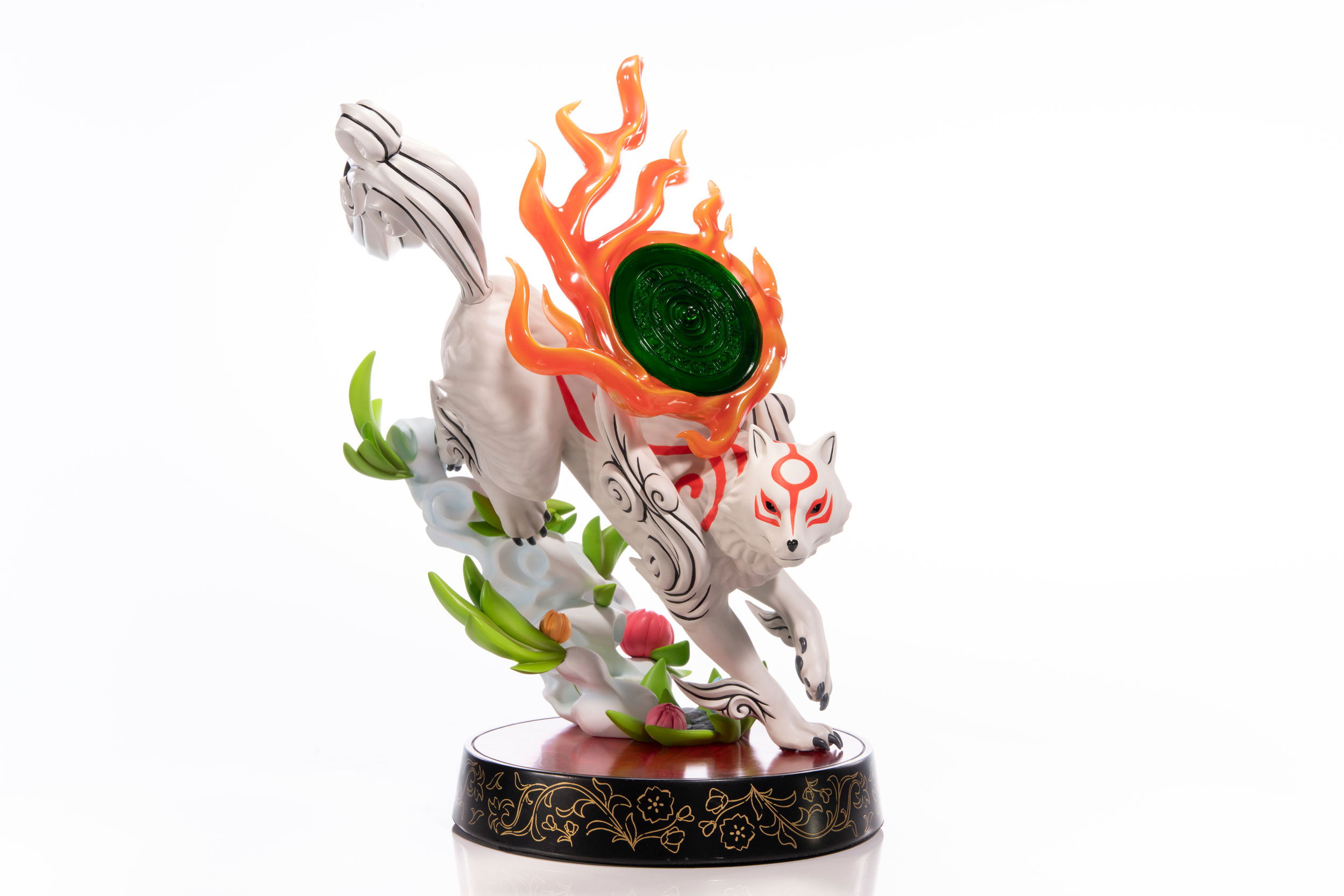 okami amaterasu pvc painted statue