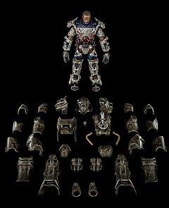 Fallout 1/6 Scale Pre-Painted Action Figure: T-60 Camouflage Power Armor