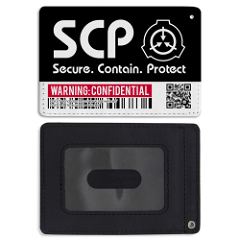 Scp Foundation Full Color Pass Case Cospa 