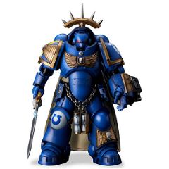 Warhammer 40,000 Action Figure: Ultramarines Primaris Captain in Gravis Armour Tamashii (Bandai Toys) 