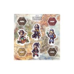Octopath Traveler II Acrylic Stand Set: West Continent Square Enix 