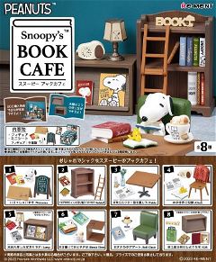 Peanuts Snoopy's Book Cafe (Set of 8 Pieces) Re-ment 