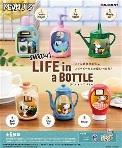 Peanuts Snoopy's Life in a Bottle (Set of 6 Pieces) Re-ment 