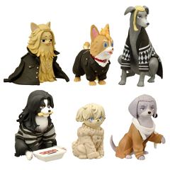 Tokyo Revengers Animalphose Mascot Figure (Set of 6 Pieces) Ensky 