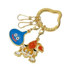 Dragon Quest Smile Slime Metal Key Ring: Slime & Baby Panther Square Enix 
