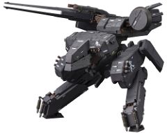 Metal Gear Solid 1/100 Scale Plastic Model Kit: Metal Gear REX Black Ver. (Re-run) Kotobukiya 