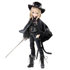 Alvastaria 1/6 Scale Fashion Doll: Milo -Knight in Boots- (Black Cat Ver.) Azone 