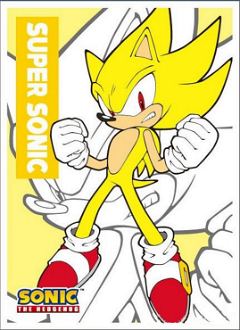 Sonic The Hedgehog Character Sleeve: Super Sonic EN-1191 Ensky 