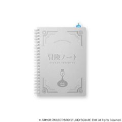 Dragon Quest Bungu Bouken Notebook Metal Slime Silver Square Enix 