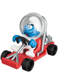 Ultra Detail Figure The Smurfs Series 2 Smurf Astronaut with Moon Buggy Medicom 