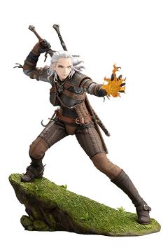 The Witcher 1/7 Scale Pre-Painted Figure: The Witcher Bishoujo Geralt Kotobukiya 