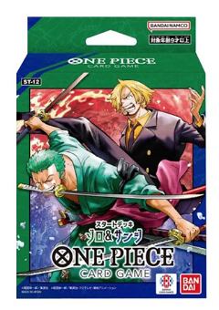 One Piece Card Game Start Deck Zoro & Sanji ST-12 Bandai 