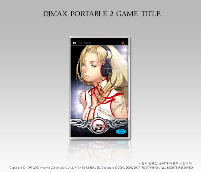 DJ Max Portable 2 Orpheus Package ~Metallic Silver~ [Limited