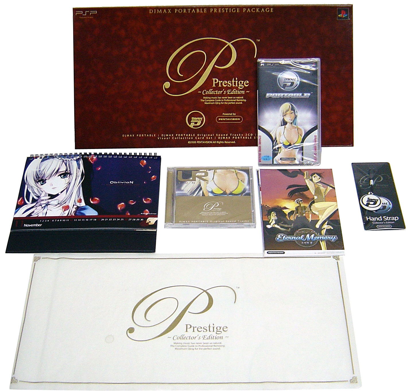 DJ Max Portable [Prestige Box Set Collector's Edition] for Sony PSP