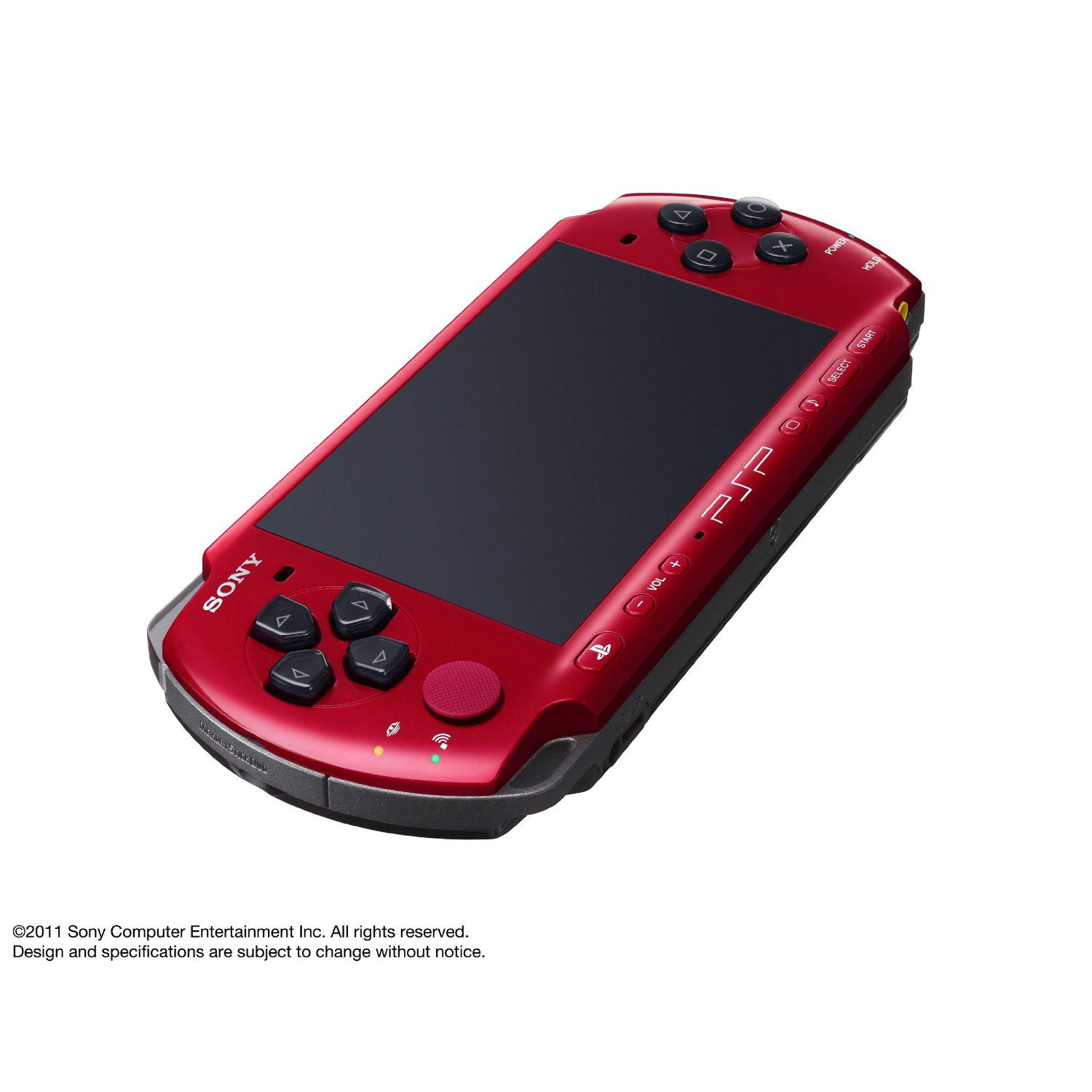 PSP PlayStation Portable Slim & Lite - Black & Red (PSPJ-30026)