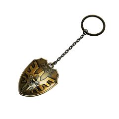 Dragon Quest Metallic Keychain: Loto Shield (Re-run) Square Enix 