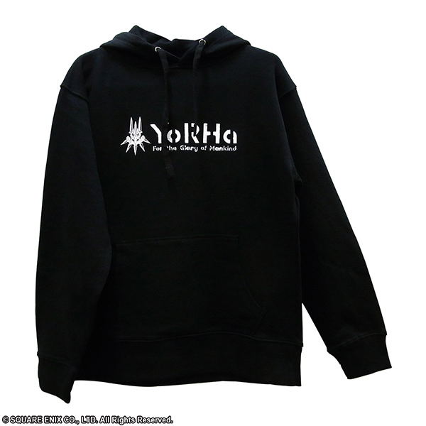 Nier Automata Hoodie (2B) Black