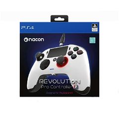 web Ledningsevne grave Nacon Revolution Pro Controller 2 for PlayStation 4 (White) for Windows, PlayStation  4, Playstation 4 Pro