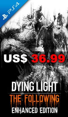 PlayStation 4 垂死之光 Dying Light: The Following - Enhanced Edition 美版