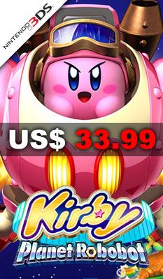 美版 Kirby: Planet Robobot 適用於 Nintendo 3DS™ (3DS) 