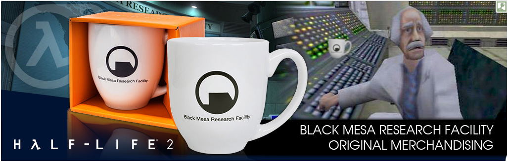 half life 2 black mesa research facility coffee mug