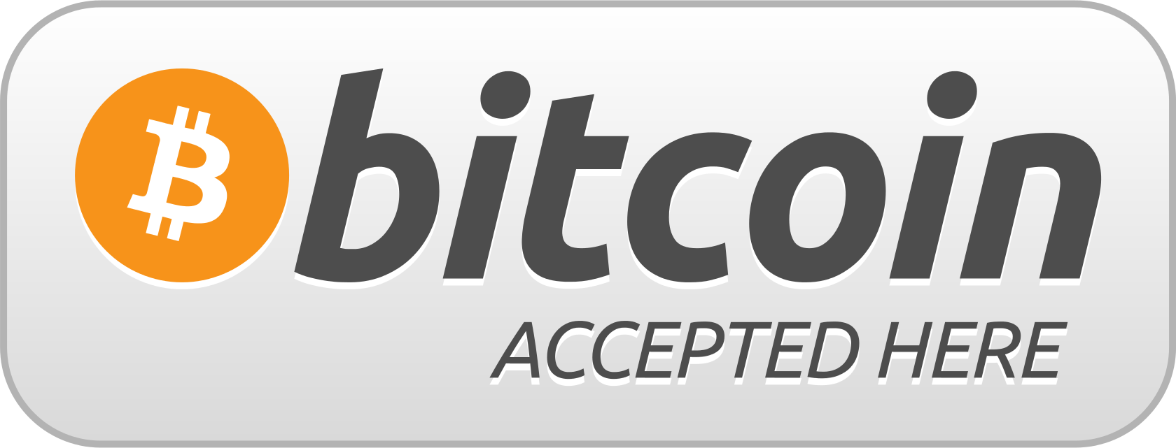 Image result for we accept bitcoin sign