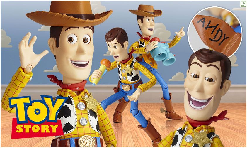 Revoltech Re-Run of Toy Story's Woody Is Available One More Time!