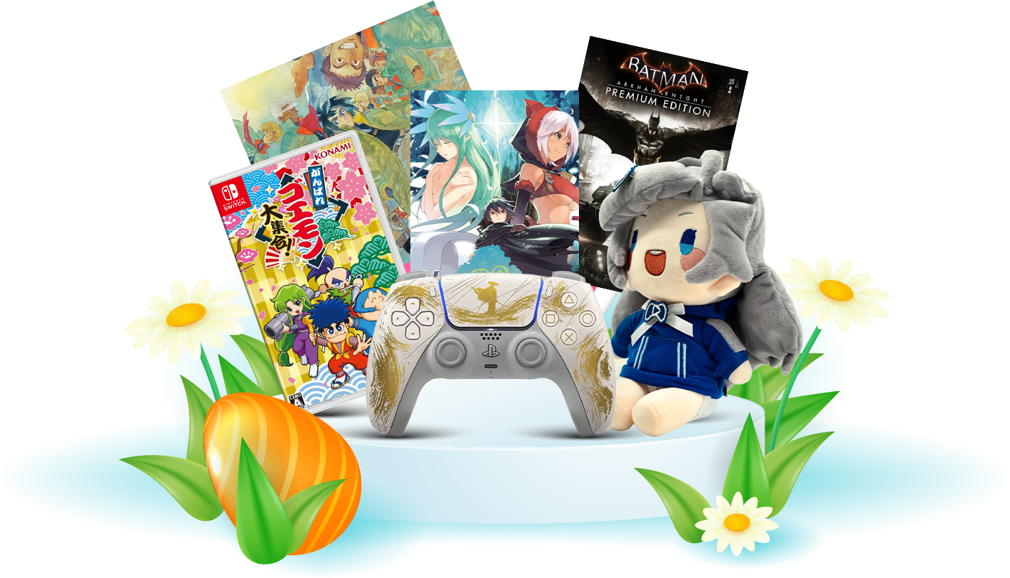 Featured games and accessories