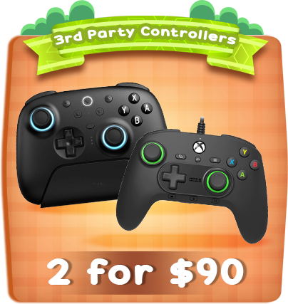 3rd Party Controllers - 2 for $90