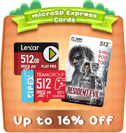 MicroSD Cards - up to 16% off