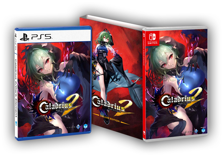 Caladrius 2 PS5 and Switch cases